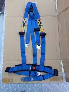  Tomei racing Takata 4 -point type seat belt racing Harness blue Tomei sport TM sport TM SPORTS Tomei Powered TOMEI that time thing 