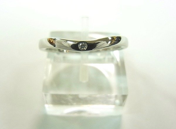新品仕上げ済】カルティエ バレリーナ リング カーブ #48【9665