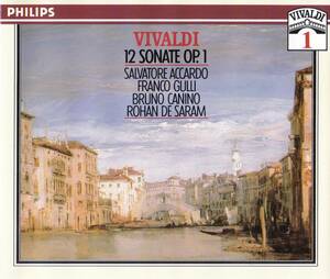 廃盤超希少 2CD 初期独盤 サルヴァトーレ・アッカルド ブルーノ・カニーノ 他 ヴィヴァルディ 12のソナタ 集 Op.1