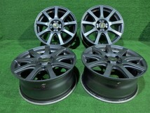 中古 16インチ 16×7J 4穴 社外 ファイナルスピード フェイバー4 アルミホイール 4本セット スポコン向け ロードスターなど_画像1