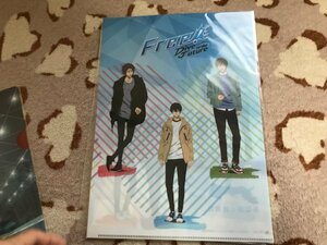 119クリアファイル　Free! Dive to the Future　鳥取県 岩美町コラボ　七瀬遙　橘真琴　松岡凛　郁也　旭