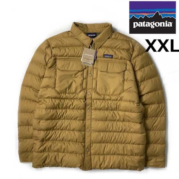 美品 Patagoniaダウンシャツ