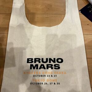 ブルーノマーズ Bruno Mars ライブグッズ エコバッグ マルシェバッグ