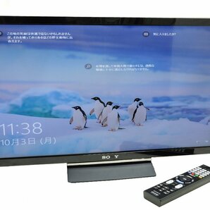 SONY BRAVIA 2016年 24V型 ハイビジョン液晶テレビ KJ-24W450D 動作確認済み の画像1