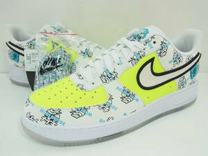 国内新品 2020 NIKE AIR FORCE 1 '07 LV8 WW WORLD WIDE WHITE ナイキ エア フォース ワールドワイド カタカナ DA1343-117 29.5cm US11.5