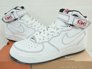 新品箱付 02 NIKE AIR FORCE 1 MID NYC WHITE BLACK CHI TOWN CHICAGO WHITE BLACK NEW YORK ナイキ エア フォース 27.5cm 9.5 304096-112