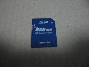 Toshiba Toshiba SD Card 256 МБ SD-M256 (сделано в Японии)