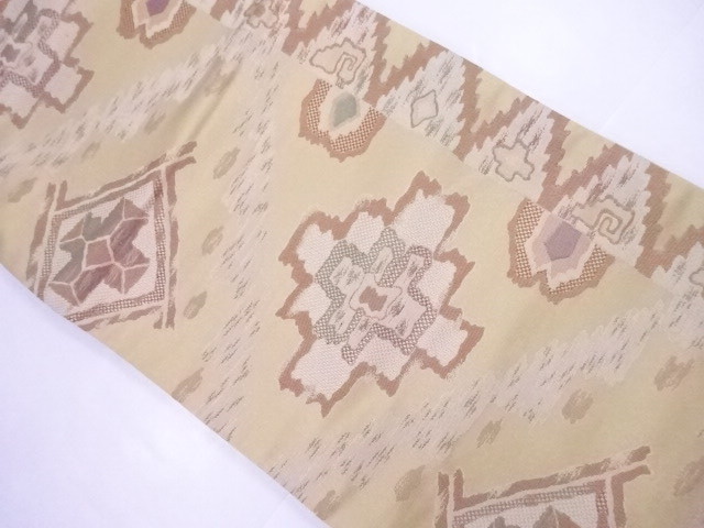 宗sou 袋帯 色紙に花文【リサイクル】【着】 - laxmisingla.com