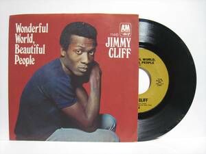 【7”】 JIMMY CLIFF / WONDERFUL WORLD, BEAUTIFUL PEOPLE US盤 ジミー・クリフ ワンダフル・ワールド、ビューティフル・ピープル