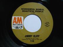 【7”】 JIMMY CLIFF / WONDERFUL WORLD, BEAUTIFUL PEOPLE US盤 ジミー・クリフ ワンダフル・ワールド、ビューティフル・ピープル_画像5