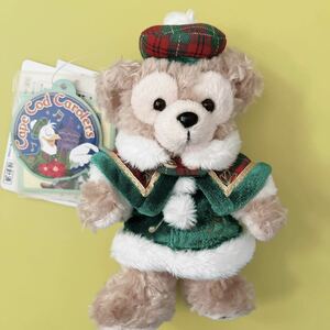 ダッフィー★ぬいぐるみ バッチ Xmas クリスマス キーホルダー TDS TDR ディズニー Disney Duffy ShellieMay バッジ バッヂ