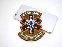 DO NO HARM パッチ ワッペン サバゲー ミリタリー オリーブ_画像7