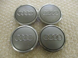 AUDI アウディ 純正 アルミホイール用 センターキャップ 中古４個/４枚