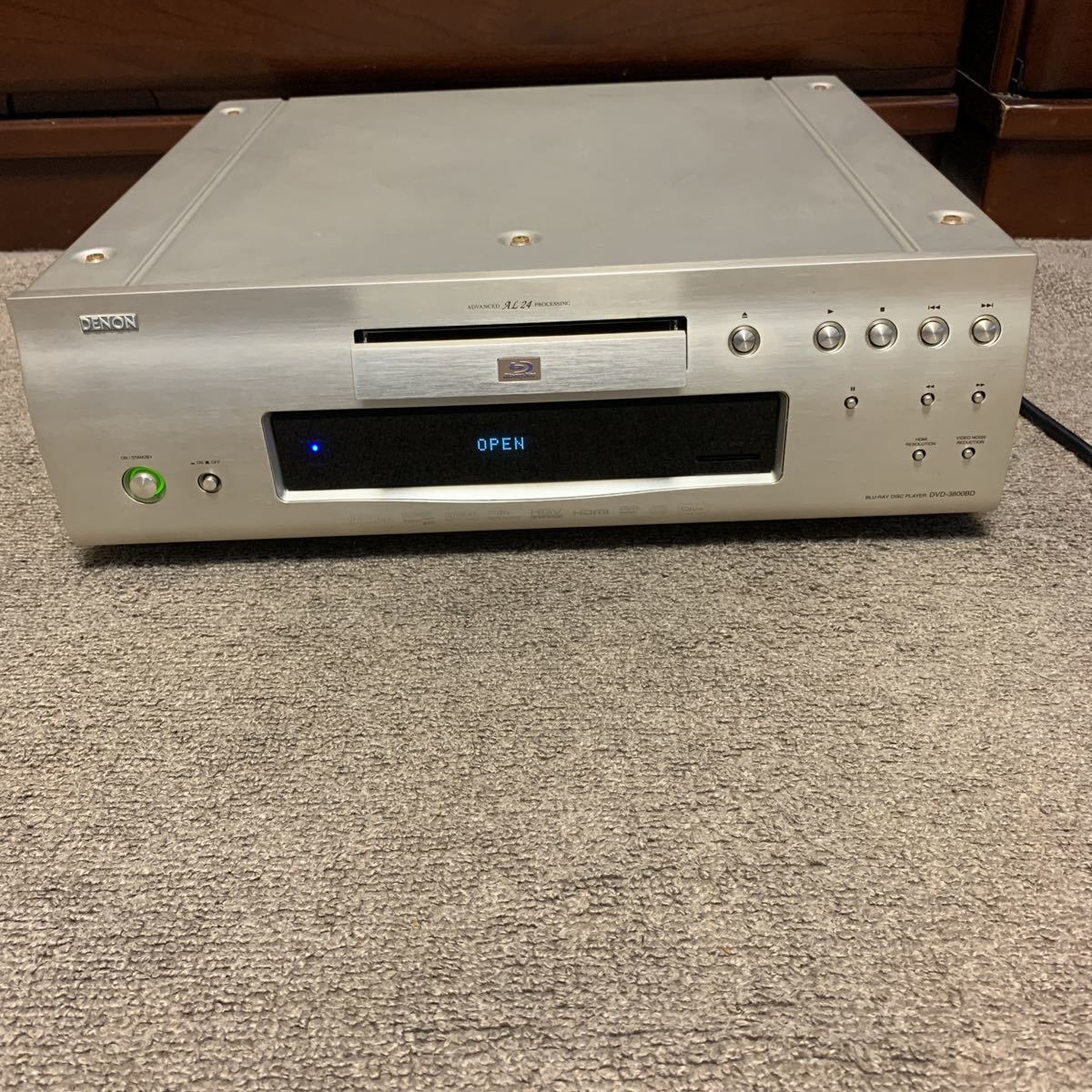 Denon BDプレーヤー プレミアムシルバー DVD-3800BD-SP - 通販