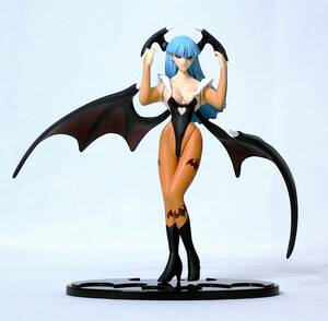 レッズ/イースリースタッフ Morrigan モリガン ブルーヘアー ver. CAPCOM Vampire Saviour The Lord of Vampire フィギュア 塗装済完成品