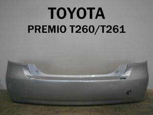 【f1-02】TOYOTA　PREMIO　T260/T261 プレミオ 純正 リアバンパー 52159-20A10