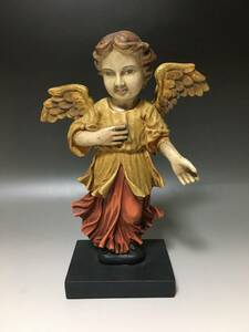  Vintage cue pito, Angel angel, ornament, objet d'art 