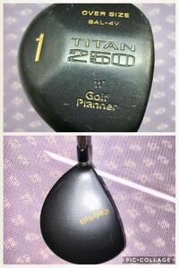 CARLPFIELD Ｇolf Planner ＴITAN 250/OVER SIZE 6AL-4V