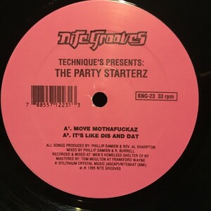 Technique / The Party Starterz (Producer, Mixed By Phillip Damien )