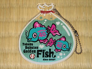 楽天イーグルス2017アクリルチャーム/Golden Fish/金魚/コンビ★ウィーラー×ウィーラー