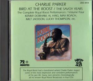 ■□Charlie Parkerチャーリー・パーカーBird at the Roost Vol.4□■