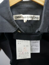 ●コムデギャルソン COMME des GARCONS ノースリーブシャツS●H_画像3