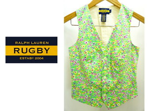 * rugby RUGBY Ralph Lauren floral print lady's .. color cotton the best 4 size S-M corresponding #CH