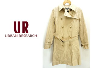 * Urban Research URBAN RESEARCH trench coat 38*CF