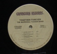 ☆彡THE MARSHALL TUCKER BAND/TOGETHER FOREVER'1978USA CAPRICORN_画像4