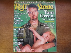 1710KK●洋雑誌 Rolling Stone ローリングストーン 842/2000.6.8●トム・グリーン ストーンテンプルパイロッツ パール・ジャム