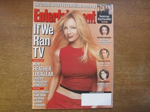 1710KK●洋雑誌 Entertainment WEEKLY エンターテインメント・ウィークリー 508/1999.10.22●ヘザー・ロックリア ボブ・ディラン