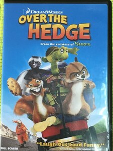 アメリカDREAM WORKS製アニメ英語版DVD・OVER THE HEDGE♪