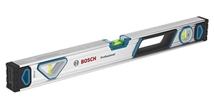 (ボッシュ) 水平器 600mm 1600A016BP アルミフレーム サイズ633x37x65mm 複数の角度から確認することが可能 耐衝撃エンドキャップ BOSCH