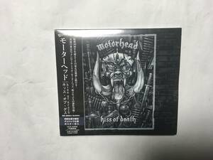 MOTORHEAD KISS OF DEATH PROMO新品 デジパック　ポスター　初回限定