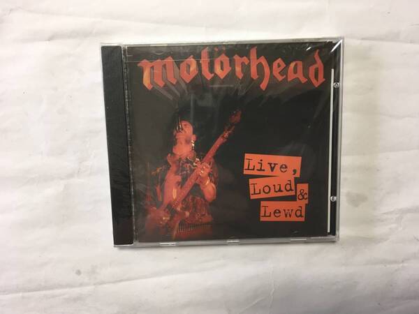 MOTORHEAD LIVE, LOUD & LEWD US盤　新品