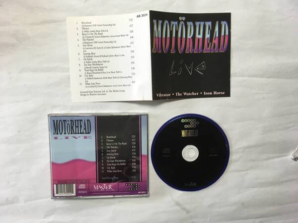 MOTORHEAD LIVE ドイツ盤