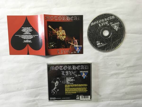 MOTORHEAD LIVE ON THE KING BISCUIT FLOWER HOUR EU盤