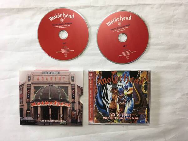 MOTORHEAD LIVE AT BRIXTON ACADEMY スリップケース ドイツ盤