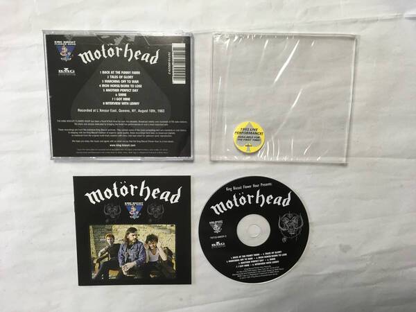 MOTORHEAD KING BISCUIT FLOWER HOUR PRESENTS US盤