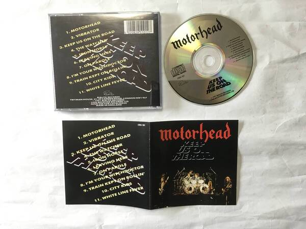MOTORHEAD KEEP US ON THE ROAD UK盤