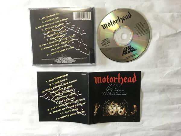 MOTORHEAD KEEP US ON THE ROAD　UK盤