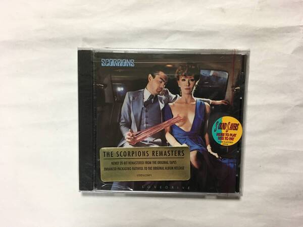 SCORPIONS LOVEDRIVE US盤 リマスター 新品
