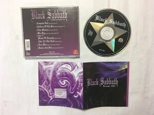 Black Sabbath Europe 1933