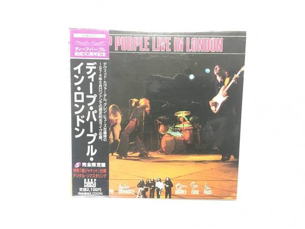 DEEP PURPLE LIVE IN LONDON 新品