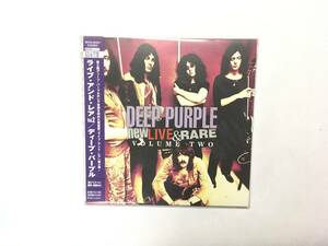 DEEP PURPLE NEW LIVE & RARE VOLUME TWO new goods 