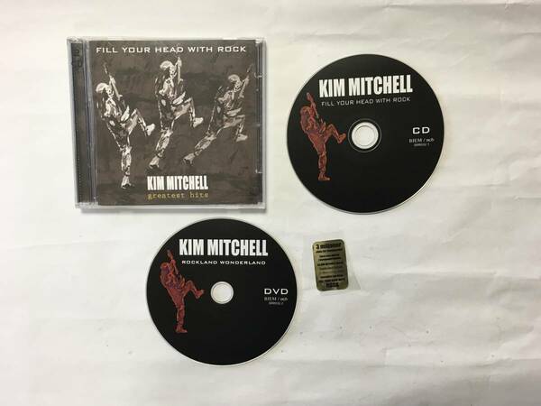 KIM MITCHELL FILL YOUR HEAD WITH ROCK スウェーデン盤　CD DVD