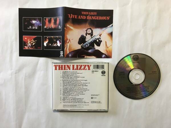 THIN LIZZY LIVE AND DANGEROUS オーストラリア盤