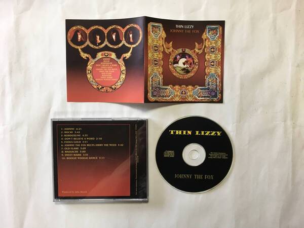 THIN LIZZY JOHNNY THE FOX ロシア盤
