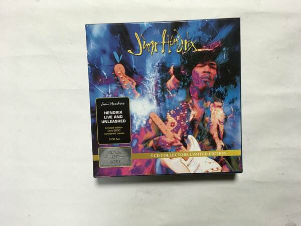 JIMI HENDRIX HENDRIX LIVE AND UNLEASHED LIMITED EDITION