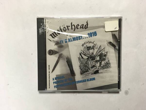 MOTORHEAD IT'S ALMOST…1916 PROMO 新品　US盤